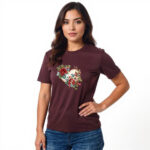 Flower Heart  - Cotton T-shirt