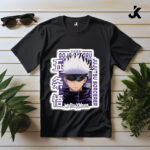 Gojo front face - Cotton Anime T-shirt