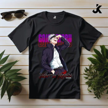 Satoru Gojo smart - Cotton Anime T-shirt