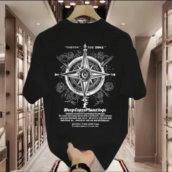 Deep Copy Planet | Drop Shoulder | Oversized | Cotton T-shirt
