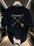 Foraland X | Drop Shoulder | Oversized | Cotton T-shirt