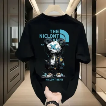 The Niclont Bear - Drop Shoulder | Oversized | Cotton T-shirt