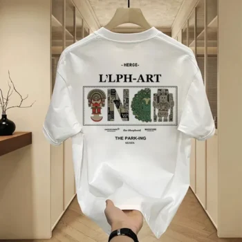 L'LPH Art - Drop Shoulder | Oversized | Cotton T-shirt