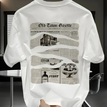 Old Town Babette | Drop Shoulder | Oversized | Cotton T-shirt