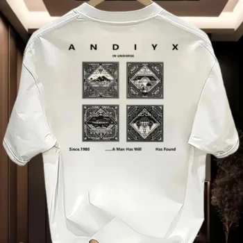 Andiyx | Drop Shoulder | Oversized | Cotton T-shirt