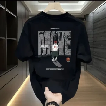 Move Slam Dunk - Drop Shoulder | Oversized | Cotton T-shirt
