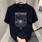 Distance - Drop Shoulder | Oversized | Cotton T-shirt
