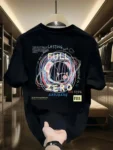 Full Zero AndjBang | Drop Shoulder | Oversized | Cotton T-shirt