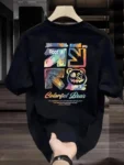 Root X Colourful Bear | Drop Shoulder | Oversized | Cotton T-shirt
