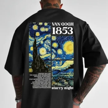 Van Gogh 1853 | Drop Shoulder | Oversized | Cotton T-shirt
