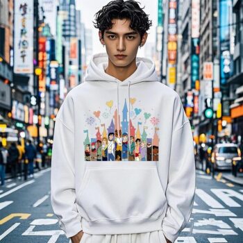 Men’s Castle With Graphic Hoodie – Classic Fit | Premium Winter Wear