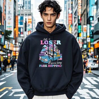 Men’s Get In Loser Graphic Hoodie – Classic Fit | Premium Winter Wear